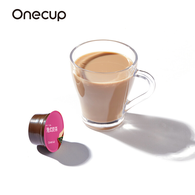 onecup 胶囊饮品 奶茶胶囊 10颗装 270g 港式奶茶