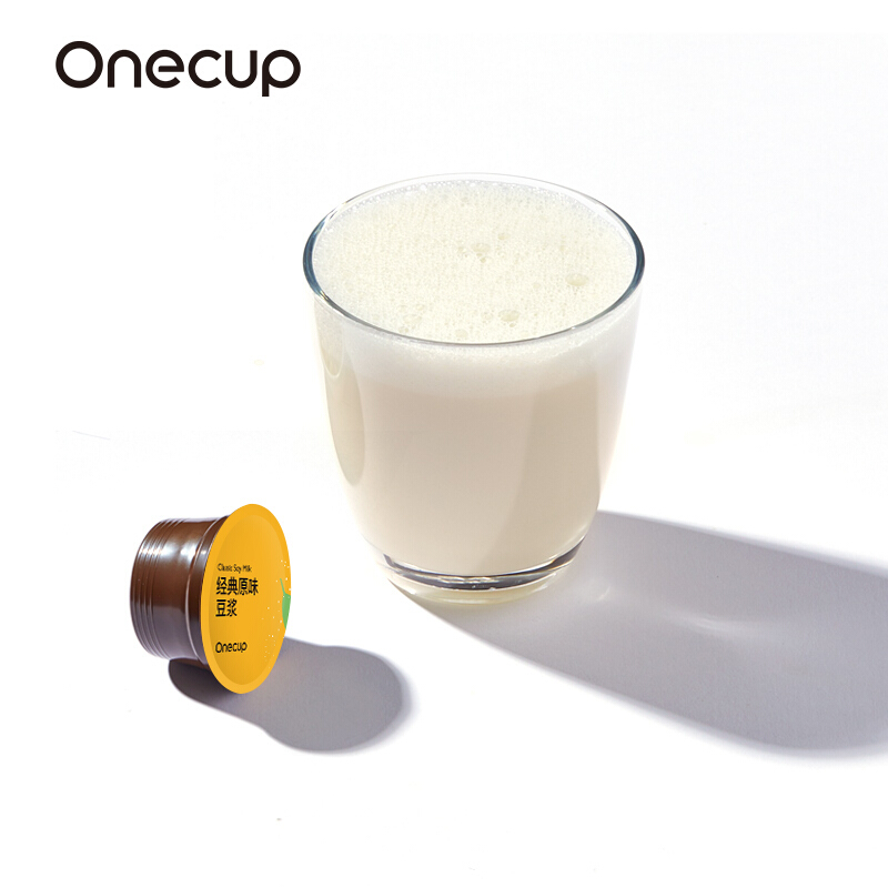 onecup 胶囊饮品 非转基因大豆 丰富蛋白 10颗装 255g 经典原味豆浆