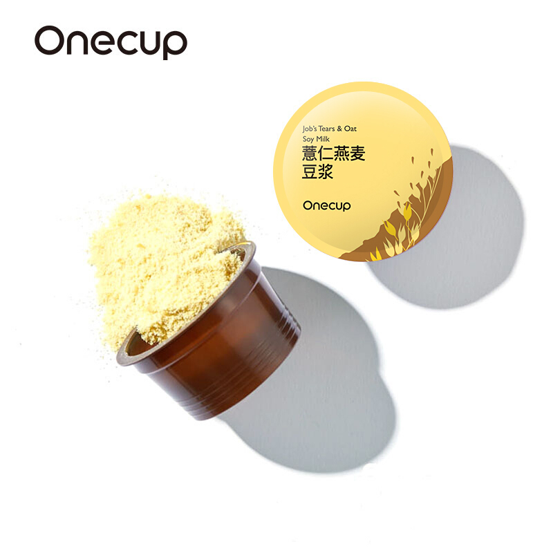 onecup 胶囊饮品 非转基因大豆 10颗装 255g 薏仁燕麦豆浆